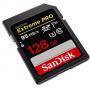 Карта памет sandisk extreme pro sdxc 128gb - 95mb/s v30 uhs-i u3, read-write: up to 95 mb/s, 90 mb/s, sdsdxxg-128g-gn4in