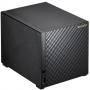 Мрежов сторидж asustor as3204t v2, 4 bay nas, intel celeron quad-core up to 2.24ghz, 2gb ddr3l, 4x 3.5 sataii/ sataiii, usb 3.1,hdmi, черен, as3204tv2