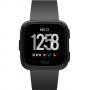 Смарт часовник fitbit versa nfc, black aluminu, fb505gmbk-eu