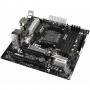 Дънна платка asrock ab350m pro4, socket am4, matx, ddr4, asr-mb-ab350m-pro4