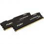 Ram памет kingston hyperx fury 16gb(2x8gb) ddr4 pc4-21300 2666mhz cl16, 288-pin dimm, hx426c16fb2k2/16