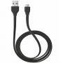 Кабел trust flat micro-usb cable 1m - черен, 20135