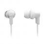 Безжични слушалки с микрофн panasonic rp-nj300be-w, bluetooth, бели