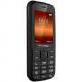 Мобилен телефон prestigio wize c1, dual sim, 2.4-инчов екран (240x320) lcd, 32mb+32mb, lithium ion 600mah, pfp1240duoblack