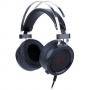 Геймърски слушалки с микрофон redragon scylla h901, черни, h901-bk_vz