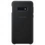 Оригинален силиконов калъф за samsung galaxy s10e - silicone cover, черен, ef-pg970tbegww
