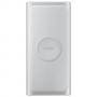 Зарядно устройство samsung external wireless battery pack, fast charging, сребрист, eb-u1200csegww