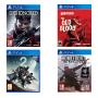 Комплект игри destiny 2 + homefront: the revolution + dishonored: death of the outsider + wolfenstein: the old blood за playstation 4, ps4