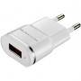 Захранващ адаптер canyon mini single usb ac charger for smart phone and tablet, input 100v-240v, output 5v-1a, white glossy plastic. cne-cha01ws