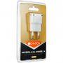 Захранващ адаптер canyon mini single usb ac charger for smart phone and tablet, input 100v-240v, output 5v-1a, white glossy plastic. cne-cha01ws