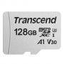 Карта памет transcend 128gb, microsd uhs-i u3a1 (without adapter), ts128gusd300s