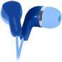 Слушалки canyon stereo earphones with inline microphone, сини. cns-cepm02bl