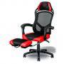 Геймърски стол, trust gxt 706 rona gaming chair с поставка за крака, 22980