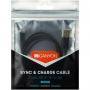 Кабел canyon micro usb cable, 1m, black, 15x8.2x1000mm, 0.018kg. cne-usbm1b