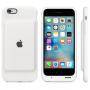 Калъф apple iphone 6s smart battery case - бял, mgqm2zm/a