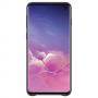 Калъф, samsung s10 g973 leather cover, черен, ef-vg973lbegww