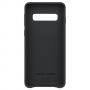 Калъф, samsung s10 g973 leather cover, черен, ef-vg973lbegww