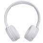 Безжични слушалки jbl t500bt, bluetooth 4.1, jbl pure bass sound, бял, jblt500btwht