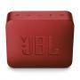 Водоустойчива преносима колонка jbl go 2 red, ipx7, bluetooth 4.1, 3.5 mm jack, 3 w, li-ion 730 mah, червен, jblgo2red