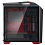 Кутия cooler master mastercase mc500mt, черен/червен, cm master case mc500mt