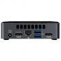 Настолен компютър intel vpro 24x7 qualified nuc 8th gen, core i7-8650u quad core 1.9ghz turbo 4.20 ghz, blknuc7i7dnk2e