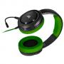Геймърски слушалки corsair hs35 gaming headset green, 50mm неодимови говорители, контрол на звука, микрофон, ca-9011197-eu
