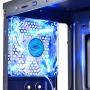 Кутия за настолен компютър deepcool tesseract sw blue mid tower, dp-tessw_vz