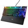 Механична геймърскa клавиатура steelseries apex 7 tkl brown switch, steel-key-64747