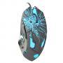 Геймърска мишка fury gladiator, 3200 dpi, led подсветка, black/blue, nfu-0870
