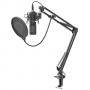 Микрофон genesis radium 400 studio, cardioid, usb, черен, ngm-1377