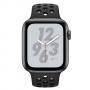 Смарт часовник apple watch nike+ series 4 gps, 44mm space grey aluminium case with anthracite/black nike sport band, mu6l2wb/a