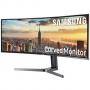 Монитор samsung 43 cj890 (lc43j890dkuxen) super ultra wide, curved, 3840x1200, 32:10, 300cd/m2, 1800r, displayport, hdmi, usb-c