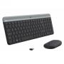 Kомплект безжични клавиатура с мишка logitech mk470, черна, logitech-key-mk470