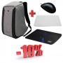 Комплект раница за лаптоп dicallo llb993015sl+мишка b100+подложки orico amp2218+deepcool wind pal mini, rucksack-combo_vz
