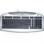 Клавиатура a4 kb 21 мултимедийна, ps/2 - a4-key-kb21