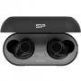Блутут слушалки-тапи с докинг кутийка silicon power blast plug bp82, true wireless, черен, slp-head-bp82-bk