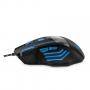 Геймърска мишка esperanza mouse for gamers 7d opt. usb mx201 wolf blue, синя