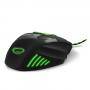Геймърска мишка esperanza mouse for gamers 7d opt. usb mx201 wolf green, зелена