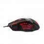 Геймърска мишка esperanza mouse for gamers 7d opt. usb mx201 wolf red, червена