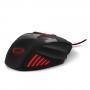 Геймърска мишка esperanza mouse for gamers 7d opt. usb mx201 wolf red, червена