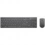 Комплект безжична мишка и клавиатура lenovo professional ultraslim wireless combo keyboard and mouse- us english, черна, 4x30t25785