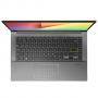 Лаптоп, asus vivobook s14 s433jq-wb713t, num pad, intel core i7-1065g7 (up to 3.9 ghz, 8m cache), 14 fhd (1920x1080) led ag, 8gb ddr4 on board, 512g p