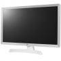 Монитор с тв тунер, lg 24tl510s-wz, 23.6 инча, wva, led non glare, smart webos 3.5, tv tuner dvb-t2/c /s2, 1000:1, бял, 24tl510s-wz