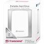 Външен твърд диск transcend storejet 2.5' 750gb, d2, white - ts750gsj25d2-w