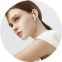 Слушалки huawei freebuds 3, ceramic white, cm-h-shark, tws earbuds, bluetooth 5.1 soc, 30mah/410mah li-ion, 6901443346523