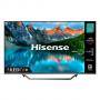 Телевизор hisense u7qf, 65 инча 4k ultra hd (3840x2160), uled, quantum dot, 4k hdr 10+, dolby atmos, black/silver, 65u7qf
