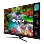 Телевизор hisense u8qf, 55 инча 4k ultra hd (3840x2160), uled, quantum dot, 4k hdr 10+, dolby atmos, dvb-t2/c/s2, 55u8qf
