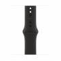 Смарт часовник apple watch se gps, 40mm space gray aluminium case with black sport band - regular, mydp2bs/a