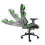 Геймърски стол genesis gaming chair nitro 880 black-green, nfg-0909