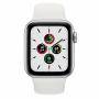 Часовник apple watch se gps, 40mm silver aluminium case with white sport band - regular, mydm2bs/a